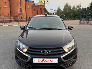 2022 Lada (ВАЗ) Granta I Рестайлинг, чёрный, 770000 рублей, вид 2