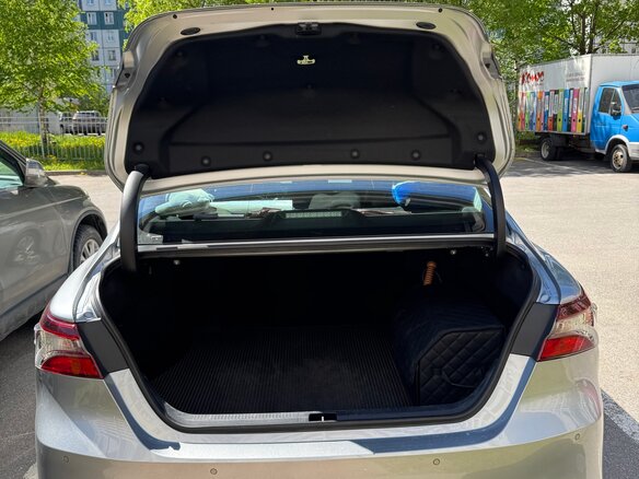 2022 Toyota Camry US Market VIII (XV70) Рестайлинг, серый, 2690000 рублей - вид 10
