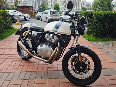 2020 Royal Enfield Continental GT, белый, 495000 рублей, вид 1
