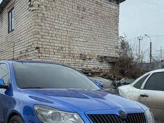 2011 Skoda Octavia RS II Рестайлинг, синий, 1450000 рублей, вид 2