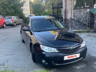2008 Subaru Impreza III, чёрный, 370000 рублей, вид 1
