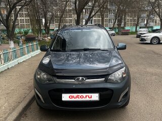 2014 Lada (ВАЗ) Kalina II, серый, 649999 рублей, вид 2