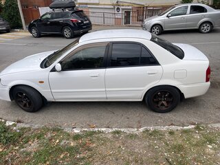2003 Mazda Familia VIII (BJ), белый, 350000 рублей, вид 5