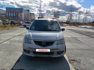 2002 Mazda MPV II (LW), серебристый, 550000 рублей, вид 1