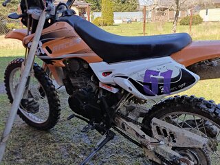2014 Racer Enduro, оранжевый, 45000 рублей, вид 1
