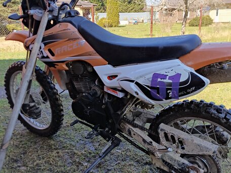 2014 Racer Enduro, оранжевый, 45000 рублей, вид 1
