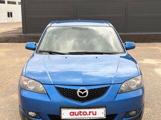 2006 Mazda 3 I (BK) Рестайлинг, синий, 425000 рублей, вид 2
