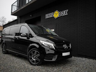 2021 Mercedes-Benz V-Класс Extra Long 300 d экстра длинный III (W447) Рестайлинг, чёрный, 15000000 рублей, вид 4