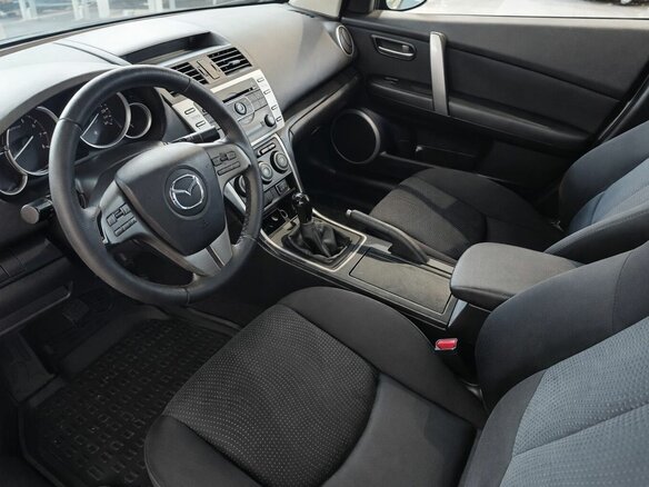 2008 Mazda 6 II (GH), синий - вид 7