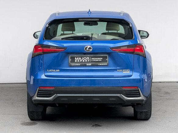 2020 Lexus NX 200 I Рестайлинг, голубой, 3950000 рублей - вид 5