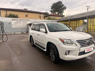2013 Lexus LX 570 III Рестайлинг, белый, 5400000 рублей, вид 2