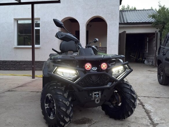 2022 CFMoto CFORCE 600 Advanced EPS, чёрный, 850000 рублей - вид 1