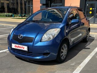 2005 Toyota Vitz II (XP90), синий, 400000 рублей, вид 3