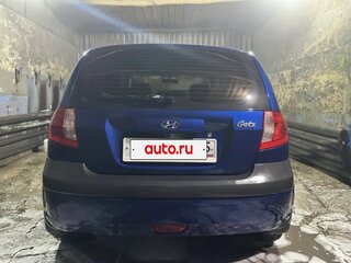 2009 Hyundai Getz I Рестайлинг, синий, 370000 рублей, вид 4