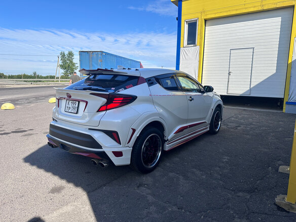 2019 Toyota C-HR I Рестайлинг, белый, 2450000 рублей - вид 6