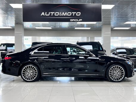 2026 Mercedes-Benz S-Класс 580 Long 4MATIC VII (W223) Рестайлинг, чёрный, 30999000 рублей, вид 5