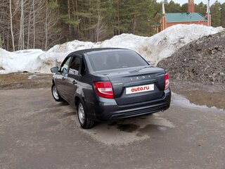 2019 Lada (ВАЗ) Granta I Рестайлинг, серый, 450000 рублей, вид 4