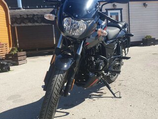2022 Bajaj Pulsar 180, чёрный, 139000 рублей, вид 4