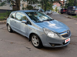 2007 Opel Corsa D, голубой, 230000 рублей, вид 3
