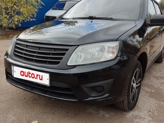 2016 Lada (ВАЗ) Granta I, чёрный, 500000 рублей, вид 1