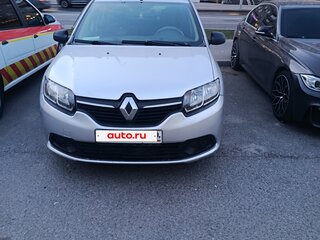 2015 Renault Logan II, серебристый, 505000 рублей, вид 1