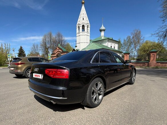 2011 Audi A8 Long III (D4), чёрный, 1220000 рублей - вид 4