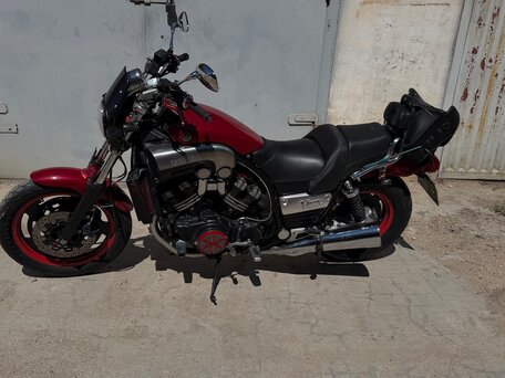 2003 Yamaha V-Max 1200, красный, 500000 рублей, вид 2