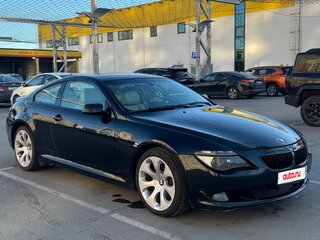 2008 BMW 6 серии 650i II (E63/E64) Рестайлинг, чёрный, 1200000 рублей, вид 2