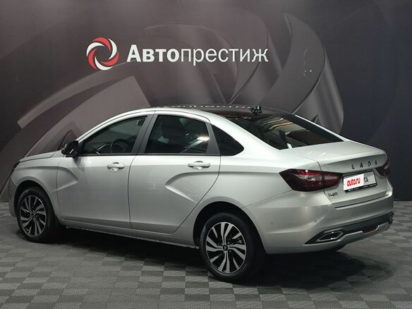 2026 Lada (ВАЗ) Vesta I Рестайлинг (NG), серебристый - вид 6