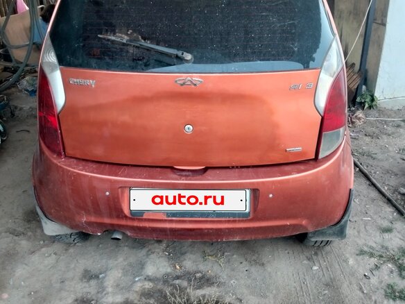 2008 Chery Kimo (A1), оранжевый - вид 4