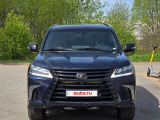 2019 Lexus LX 450d III Рестайлинг 2, синий, 7790000 рублей, вид 2