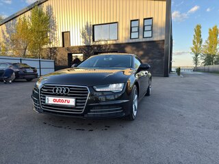 2014 Audi A7 I (4G) Рестайлинг, чёрный, 2490000 рублей, вид 4