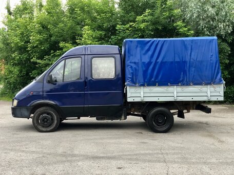 1998 ГАЗ ГАЗель (33023/330273) Фермер, синий, 175000 рублей, вид 4