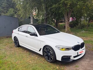 2018 BMW 5 серии 530i xDrive VII (G30/G31/G38), белый, 3499000 рублей, вид 3