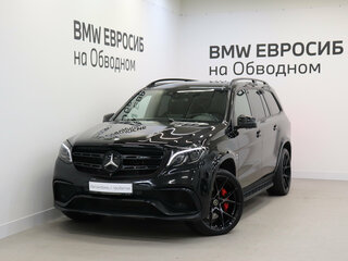 2017 Mercedes-Benz GLS AMG 63 AMG I (X166), чёрный, 4489000 рублей, вид 1