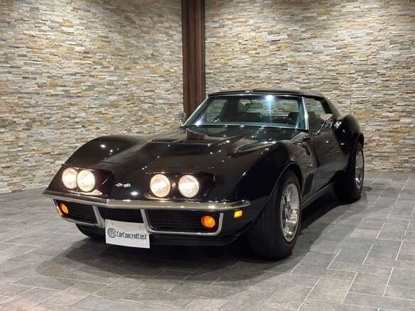 1969 Chevrolet Corvette C3, чёрный, 12700000 рублей - вид 1