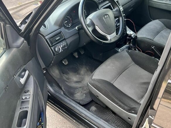 2015 Lada (ВАЗ) Priora I Рестайлинг, чёрный, 615000 рублей - вид 12