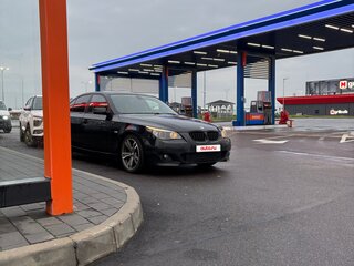 2007 BMW 5 серии 535d V (E60/E61) Рестайлинг, чёрный, 1500000 рублей, вид 4