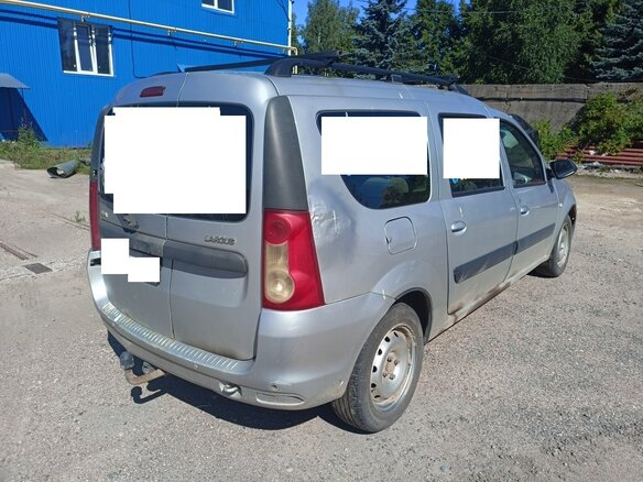 2015 Lada (ВАЗ) Largus I, серебристый, 339000 рублей - вид 6
