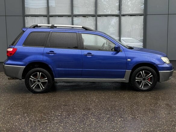 2005 Mitsubishi Outlander I, синий - вид 5