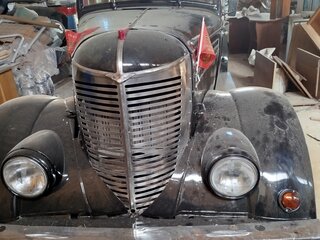 1956 Москвич 401-420, чёрный, 950000 рублей, вид 5