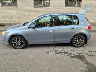 2011 Volkswagen Golf VI, голубой, 380000 рублей, вид 3