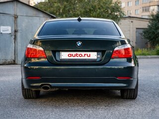 2008 BMW 5 серии 520i V (E60/E61) Рестайлинг, зелёный, 1230000 рублей, вид 3