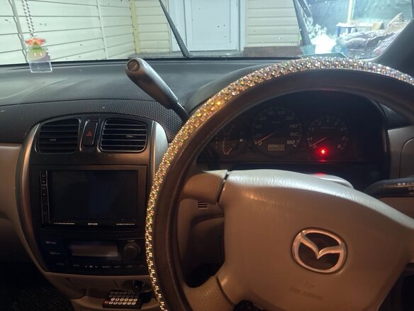 2001 Mazda Premacy I (CP), синий, 500000 рублей - вид 4