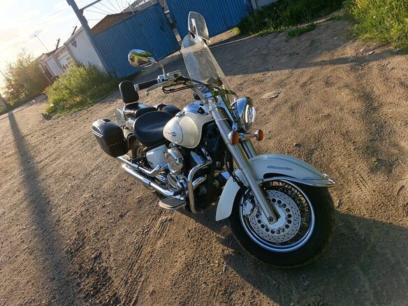 2002 Yamaha XVS1100, белый, 520000 рублей - вид 1