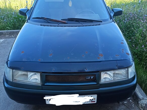 2002 Lada (ВАЗ) 2110, зелёный, 70000 рублей