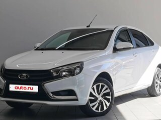 2016 Lada (ВАЗ) Vesta I, белый, 630000 рублей, вид 1