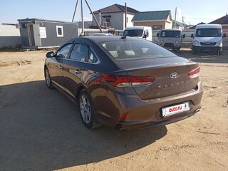 2018 Hyundai Sonata VII (LF) Рестайлинг, коричневый, 1445000 рублей, вид 4