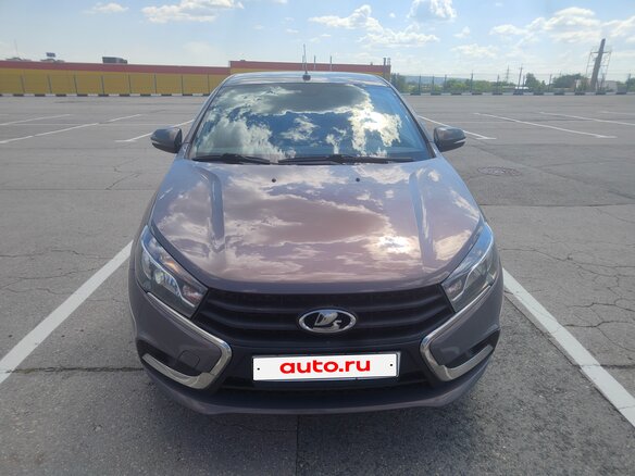 2018 Lada (ВАЗ) Vesta I, серый, 875000 рублей - вид 6