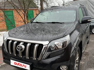 2017 Toyota Land Cruiser Prado 150 Series Рестайлинг 1, чёрный, 5500000 рублей, вид 1